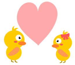 Naughty chick sticker #5135916