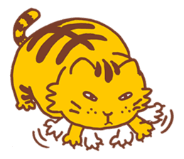 Fat cat Danpei sticker #5136858