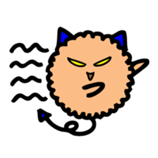 Mumu the Furball Cat sticker #5137039