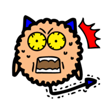 Mumu the Furball Cat sticker #5137044