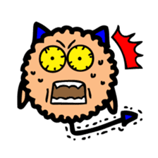 Mumu the Furball Cat sticker #5137044