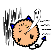 Mumu the Furball Cat sticker #5137048