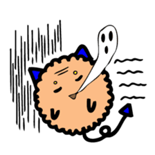 Mumu the Furball Cat sticker #5137048