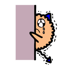 Mumu the Furball Cat sticker #5137049