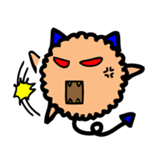 Mumu the Furball Cat sticker #5137051