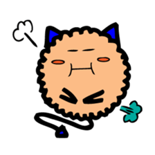 Mumu the Furball Cat sticker #5137057