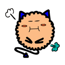 Mumu the Furball Cat sticker #5137057