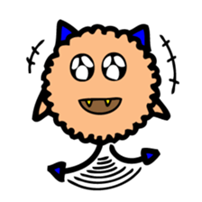 Mumu the Furball Cat sticker #5137058