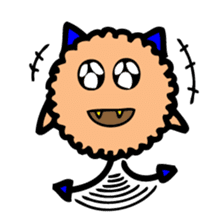 Mumu the Furball Cat sticker #5137058