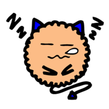 Mumu the Furball Cat sticker #5137060