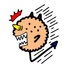 Mumu the Furball Cat sticker #5137063