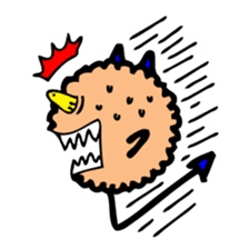 Mumu the Furball Cat sticker #5137063