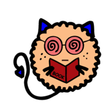 Mumu the Furball Cat sticker #5137066