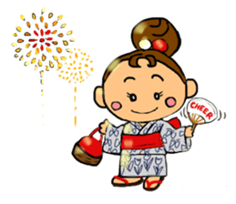 Cheerleader Sticker Red Uniform sticker #5137153