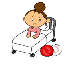 Cheerleader Sticker Red Uniform sticker #5137156