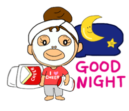 Cheerleader Sticker Red Uniform sticker #5137157