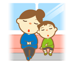 Stickers for busy moms sticker #5137333