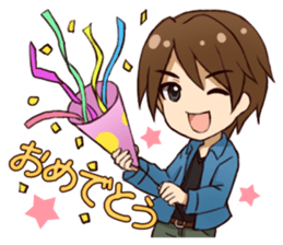 Hideki Sticker sticker #5137587