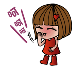 Miss Redheart sticker #5137888