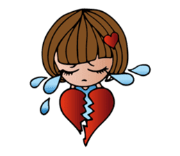 Miss Redheart sticker #5137904