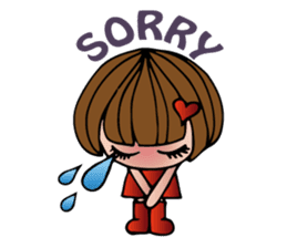 Miss Redheart sticker #5137905