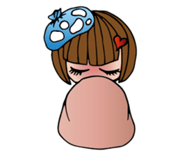 Miss Redheart sticker #5137908