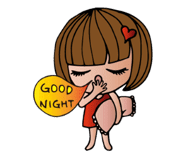 Miss Redheart sticker #5137909