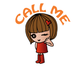 Miss Redheart sticker #5137911