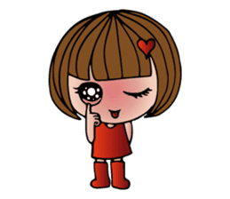 Miss Redheart sticker #5137914