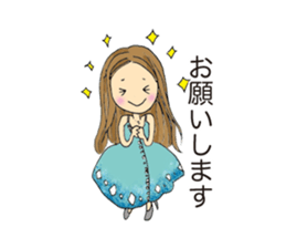 Night girl sticker #5138405