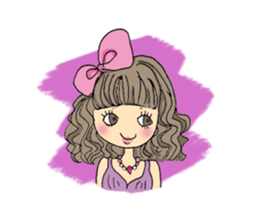 Night girl sticker #5138408