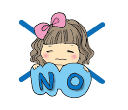 Night girl sticker #5138410