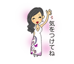 Night girl sticker #5138413