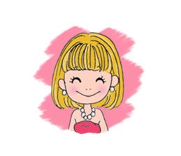 Night girl sticker #5138416