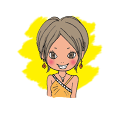 Night girl sticker #5138424