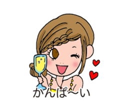 Night girl sticker #5138434