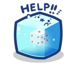 Tsukueasobichan and pleasant friends. 1 sticker #5138566