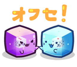 Tsukueasobichan and pleasant friends. 1 sticker #5138568