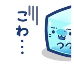 Tsukueasobichan and pleasant friends. 1 sticker #5138584