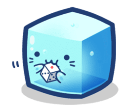 Tsukueasobichan and pleasant friends. 1 sticker #5138587