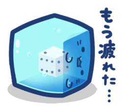 Tsukueasobichan and pleasant friends. 1 sticker #5138593