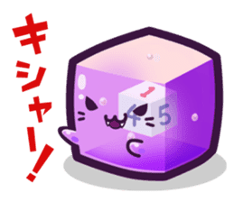 Tsukueasobichan and pleasant friends. 1 sticker #5138595