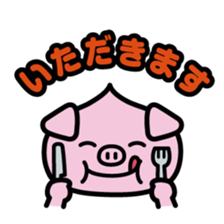 ChekeRaccho3 face / Animals sticker #5139141