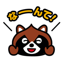 ChekeRaccho3 face / Animals sticker #5139147