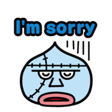 ChekeRaccho4 face / Monsters sticker #5139231