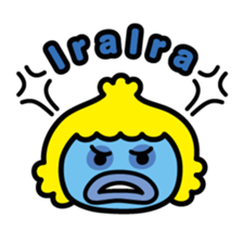 ChekeRaccho4 face / Monsters sticker #5139238