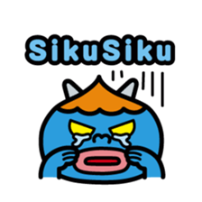 ChekeRaccho4 face / Monsters sticker #5139240