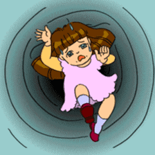 Yumi-chan, why are you sweating? sticker #5139661