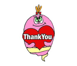 COLORFUL MONSTERS by sachi sticker #5139984