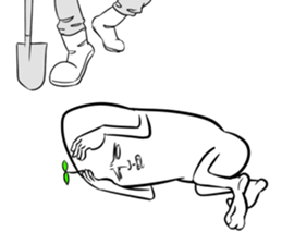 Go ahead! Mr. potato sticker #5140055